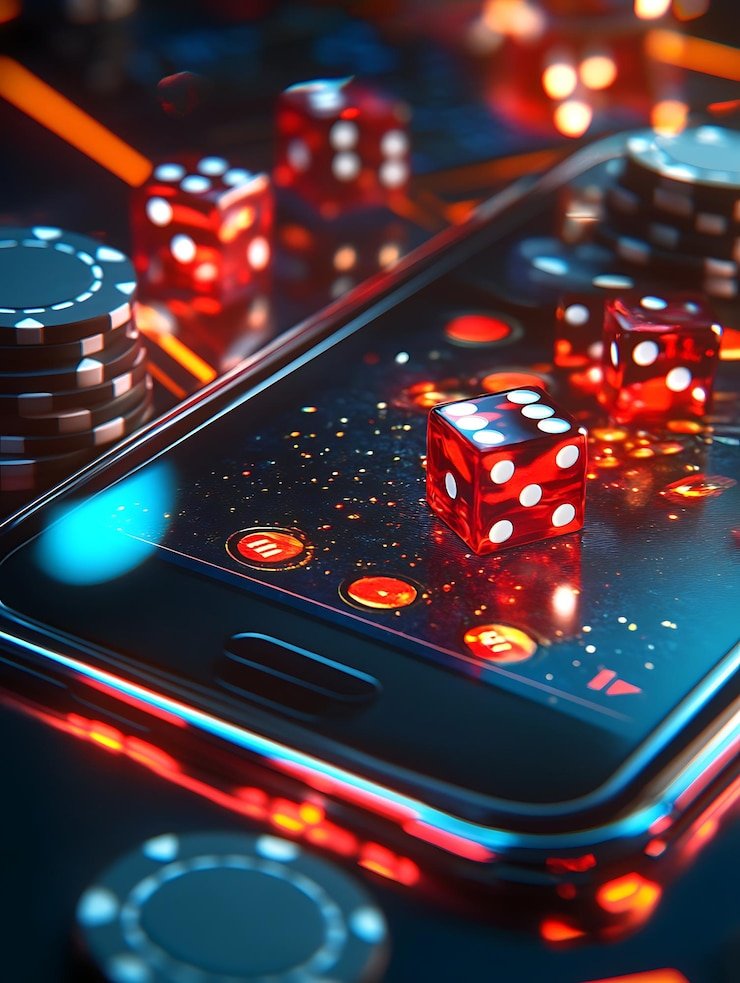 Live dealer gaming table with multi-camera studio setup